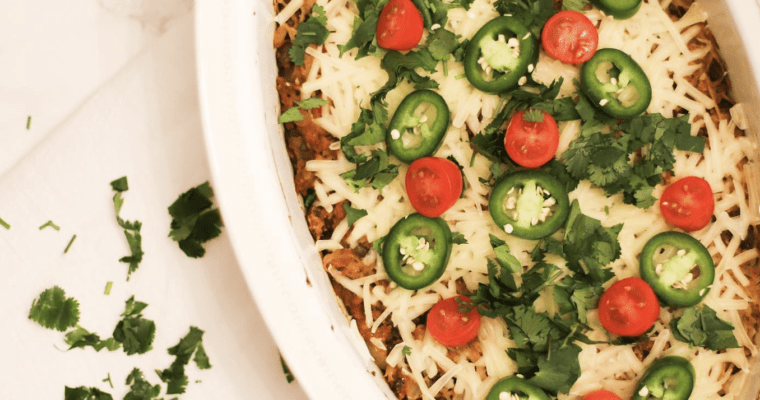 Gluten Free/Dairy Free Taco Casserole